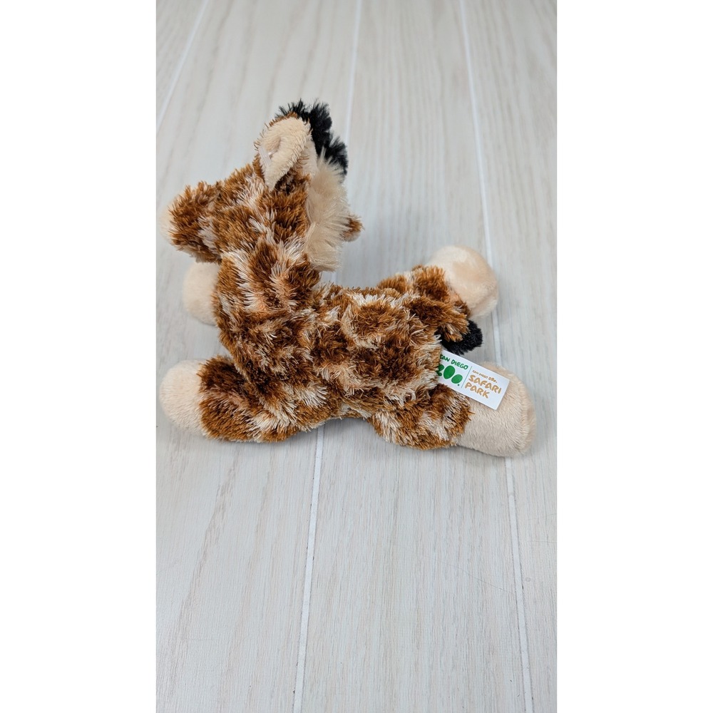 Aurora San Diego Zoo Safari Park Plush Small Brown Giraffe Souvenir